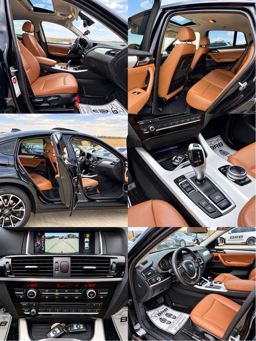 • Bmw X4 2015 • 2.0 Diesel 184 cp / Xdrive • Trapă / Interior Cognac • Parc Auto • RATE • Garanție •