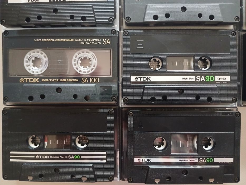 Lot de 8 Casete Audio  Chromdioxid