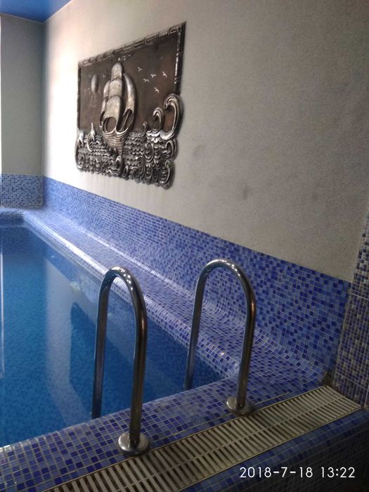 Бассейн,кедровая бочка