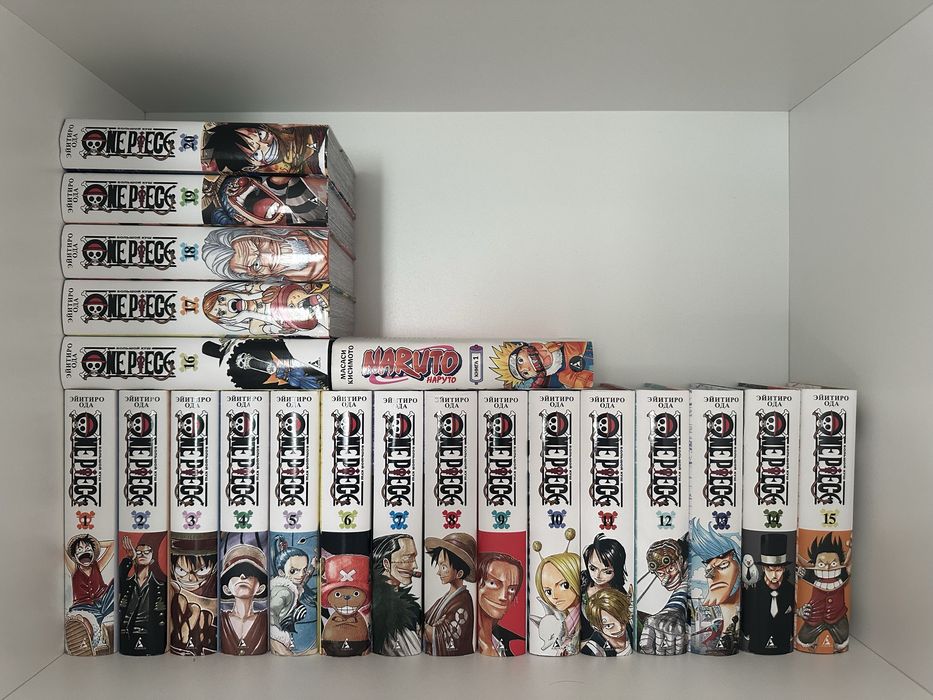 Манга One Piece. 1-20 книги.