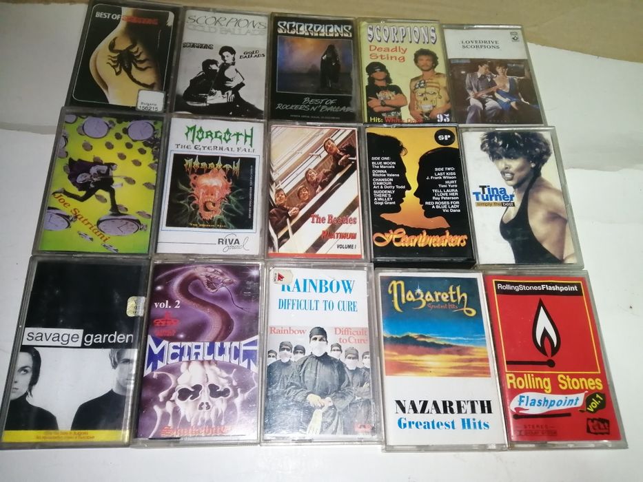 Касети с Рок и метъл изпълнители