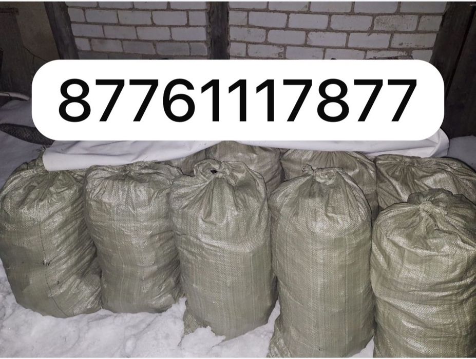 Уголь в мешках каражар