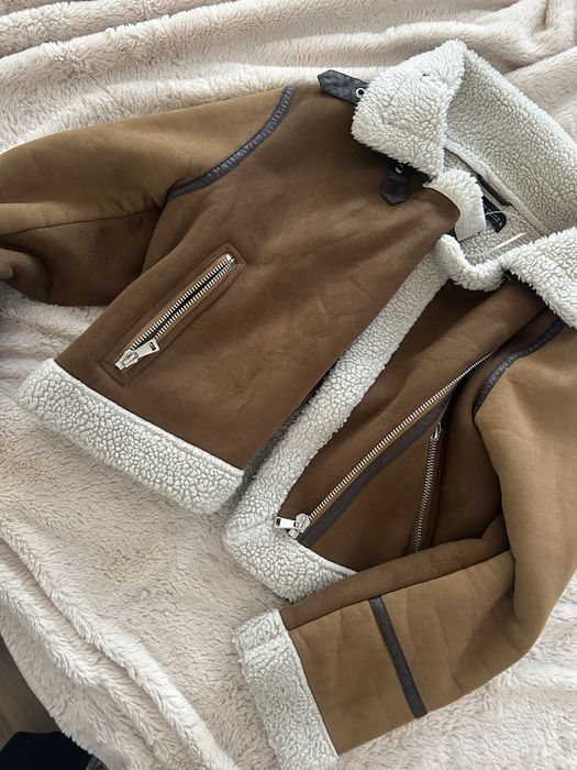 Дамско яке Zara с каракул