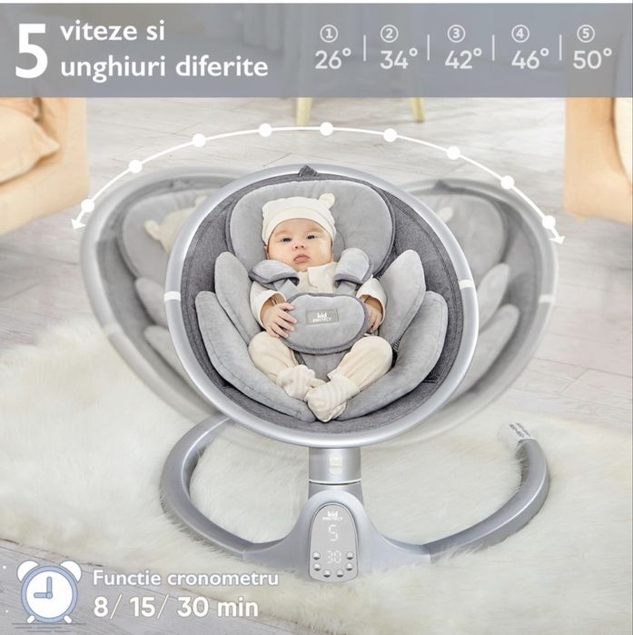 Leagăn electric pentru bebelusi!