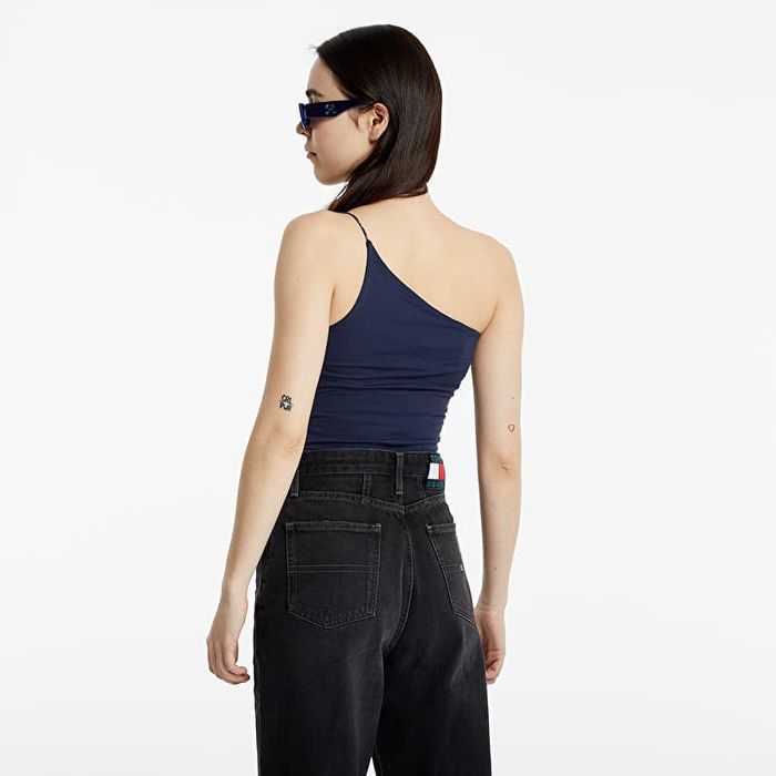 Tommy Jeans Assymetric Tank Top оригинален потник S памук потник Томи