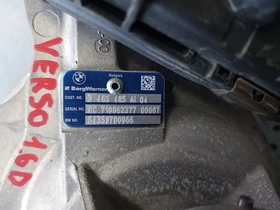 Turbina 1.6 d toyota verso r2 3465485ai04 54359700066