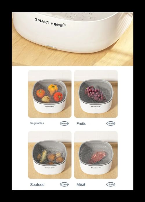 Ультразвуковая  мойка фруктов , овощей, и др.