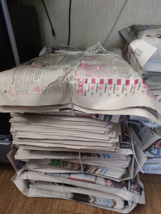 Газеты для малярных работ упаковки и прочего