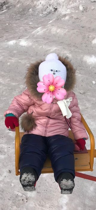 Детский зимний комбинезон