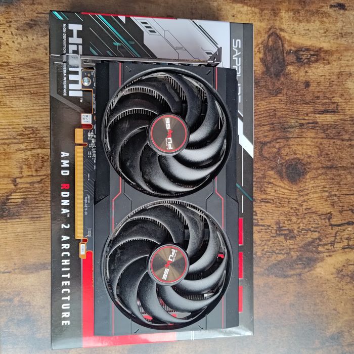 Видео карта Sapphire Radeon™ RX 6600 PULSE, 8GB GDDR6, 128-bit