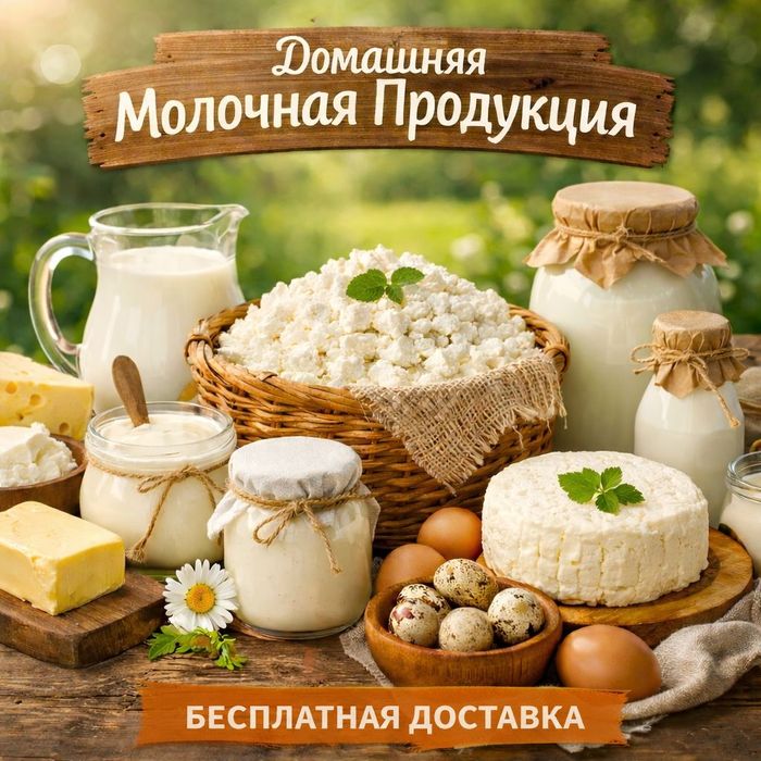Домашнее молоко доставка