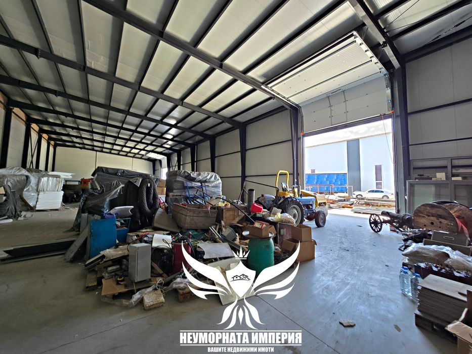 Под наем помещение/склад/цех 1080кв. Асеновград - Пловдив - Крумово