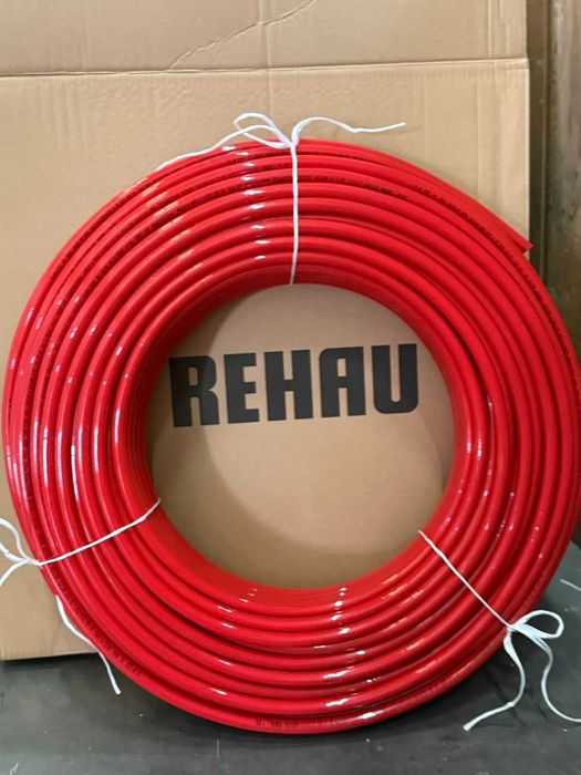 REHAU тръба ф17 червена 120м | подово отопление | PEX тръба |отопление