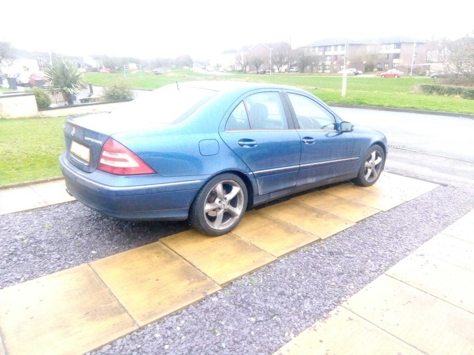 Mercedes C230 kompresor W203 Мерцедес Ц230 компресор на части