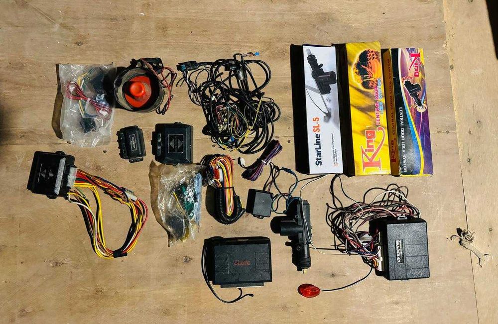 Сигнализация запчасть, ичида янги деталлар ҳам бор нархи ҳаммасига