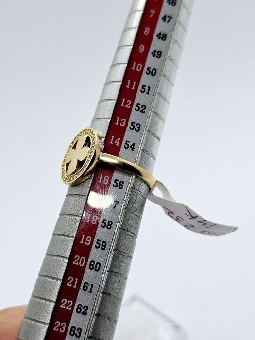 Vand inel dama din aur 14 k 2.43 g cod 232