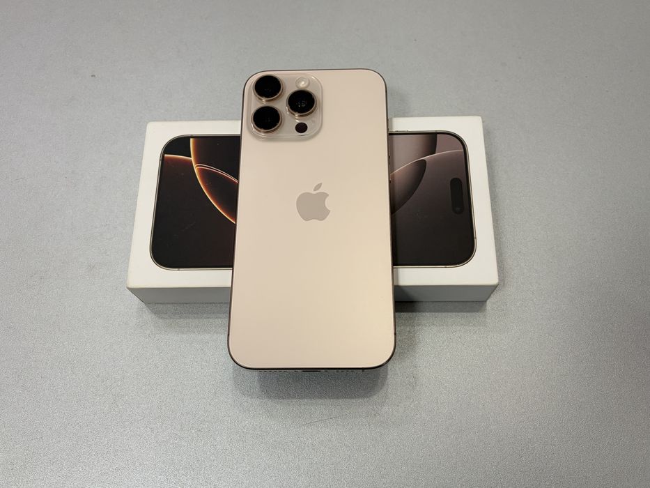 Iphone 16 Pro Max, 256 gb, Desert Titanium, la cutie