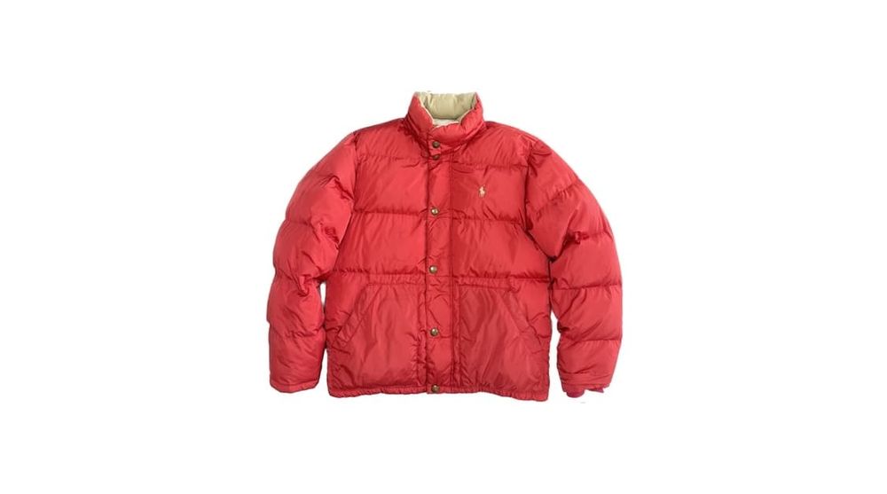 Geaca Ralph Lauren roșu mat