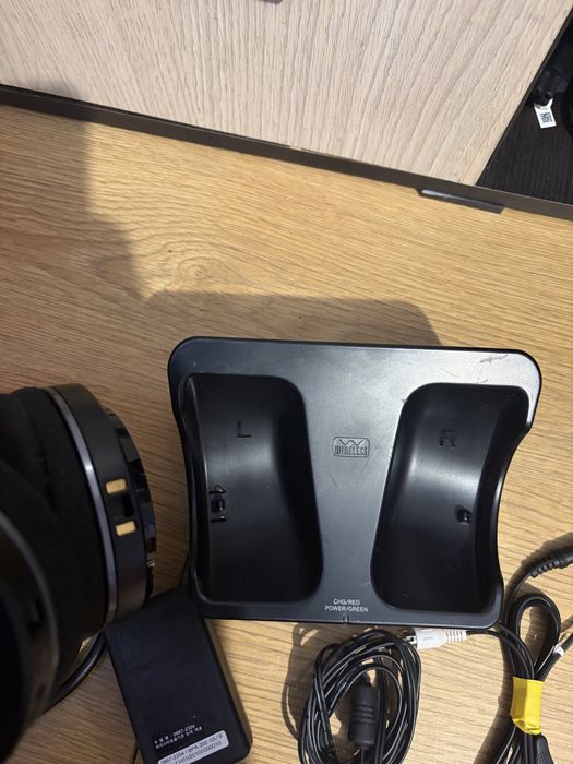 Pachet 2 Perechi Căști Wireless TV Sony (MDR-RF855RK + MDR-RF811RK) cu Stații de Încărcare
