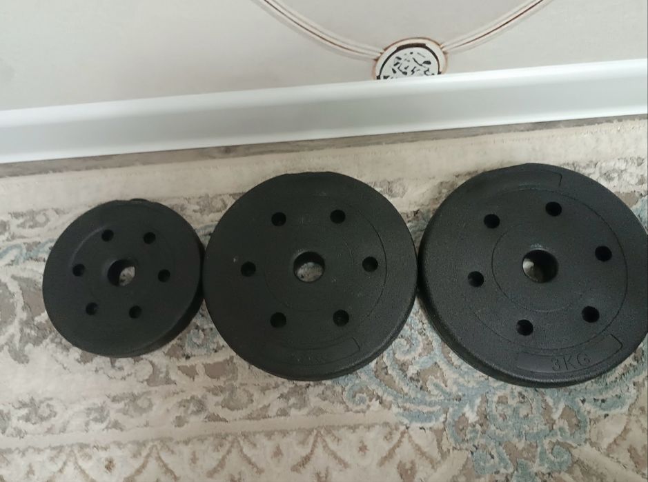 Продам гантели в идельном состояний