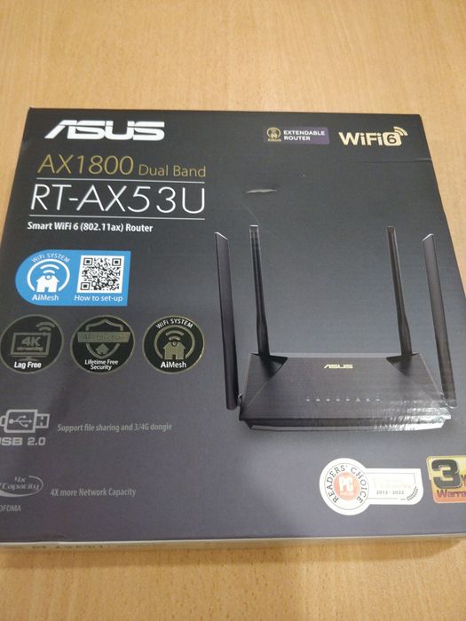Wi-Fi роутер ASUS RT-AX53U
