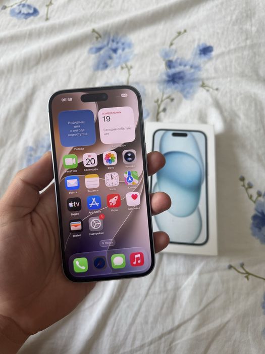 Айфон 15 128гб 80%