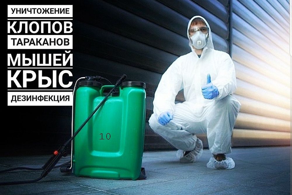 Дезинфекция! Уничтожение клопов/клопы, тараканов/тараканы, грызунов.