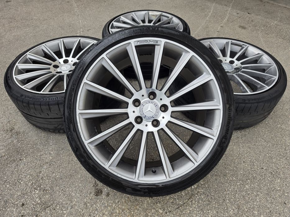 5х112/19 Мерцедес AMG Спорт Пакет с гуми 5x112/19 Mercedes