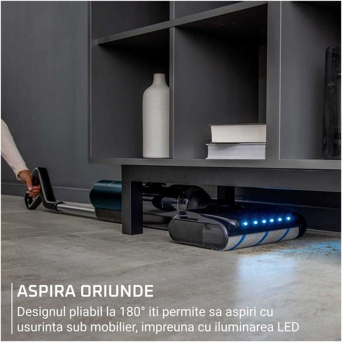 Aspirator vertical fara fir cu spalare Rowenta X-Clean 7