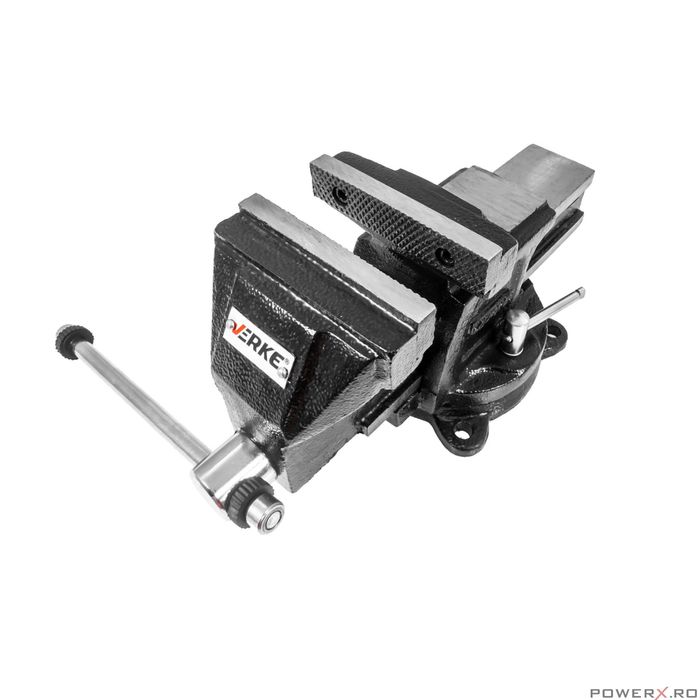 Menghina rotativa turnata, 125 mm, de banc, cu nicovala, Premium Line,