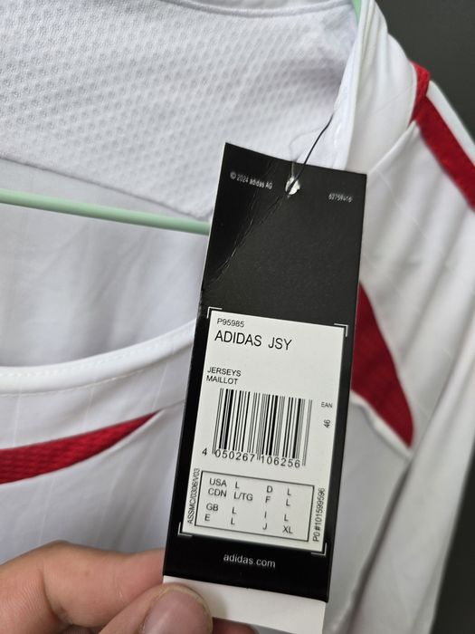 Tricou Adidas Zidane Franța marimea L Nou.