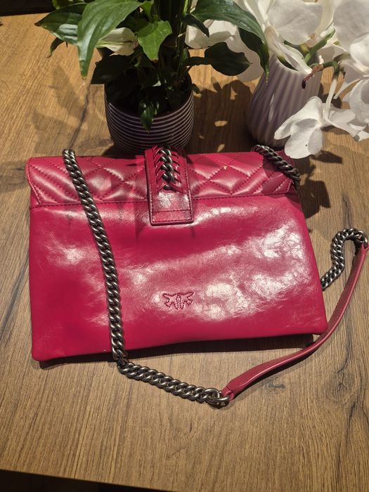 Чанта Pinko 28/21 см. Естествена кожа