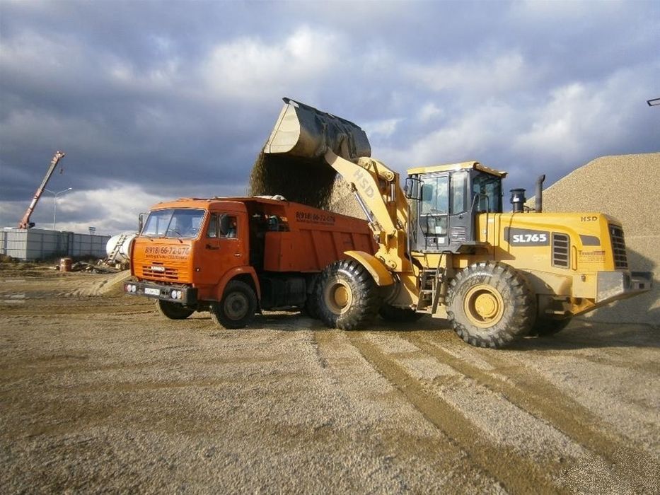 Доставка грунта ,песка,щебеня. Вывоз мусора.