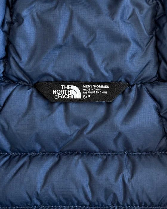 Geacă matlasată cu glugă The North Face 600 bleumarin pentru bărbați Mărimea S