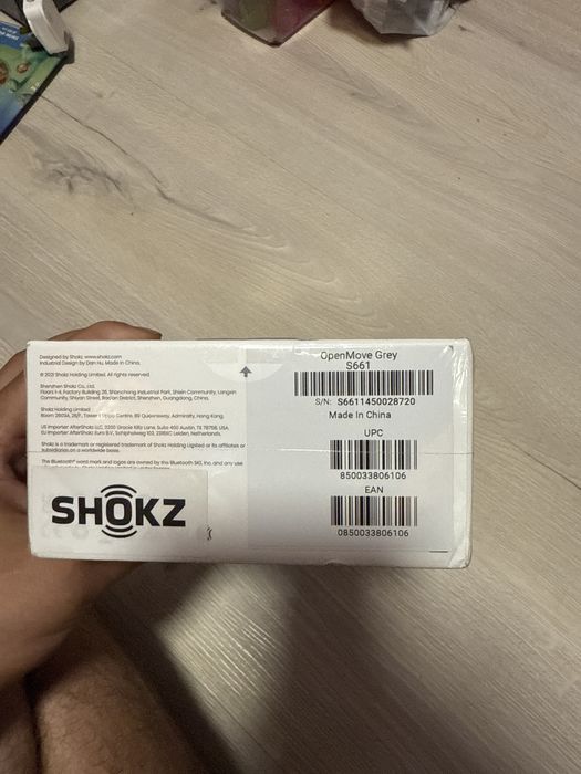 shokz openmove gray s661
