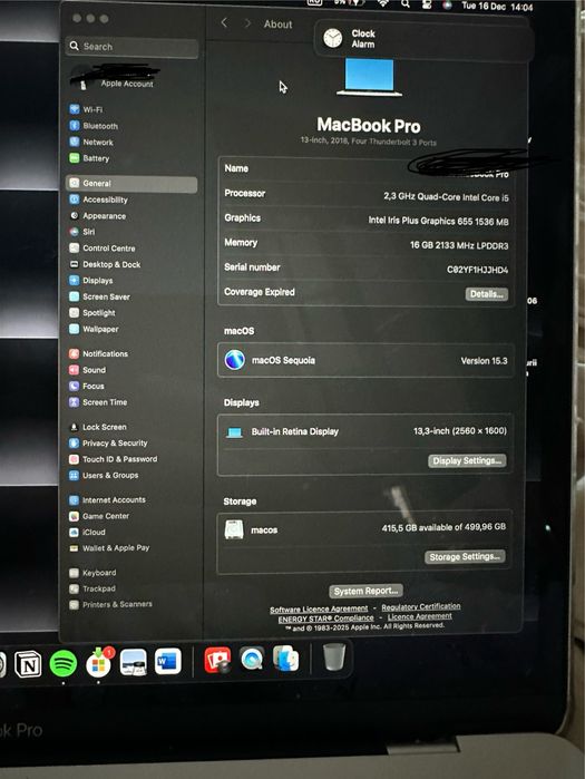 Macbook pro 2018 touchbar