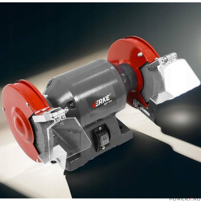 Polizor de banc cu 2 pietre 150 mm 250 W, Verke