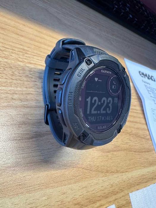 Garmin Instinct 2X Solar impecabil + accesorii