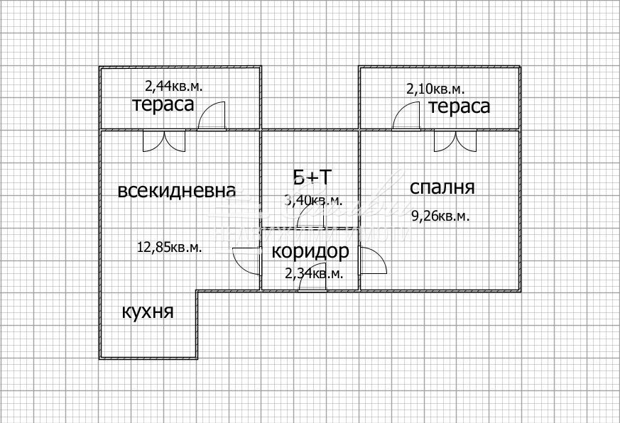 Двустаен апартамент НОВО СТРОИТЕЛСТВО с ПАРКОМЯСТО - кв. ТОП Център !