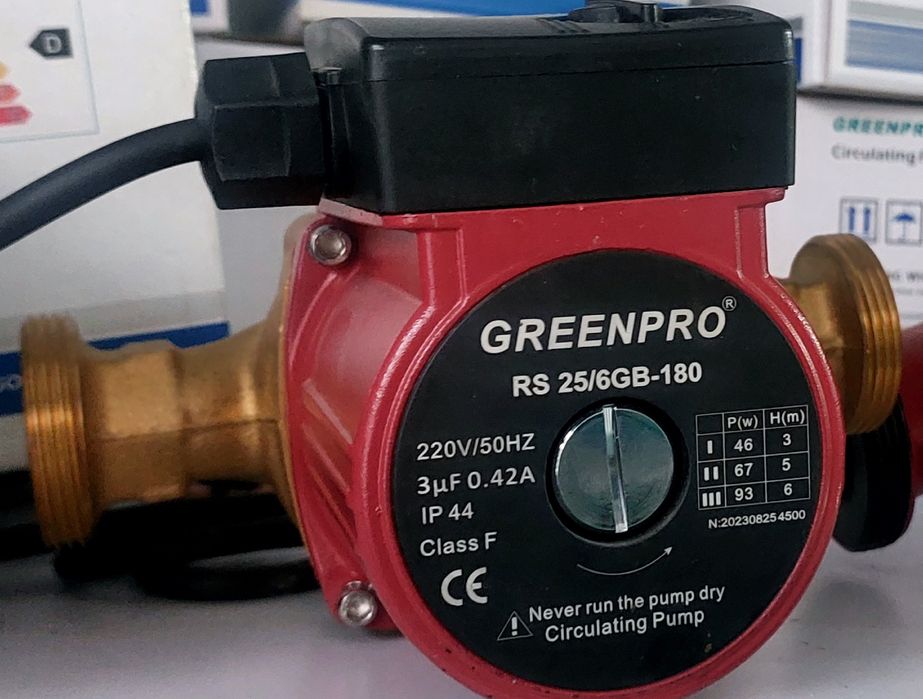Циркуляционный насос sirkulatsionniy nasos greenpro 15/6 25/6GB latun