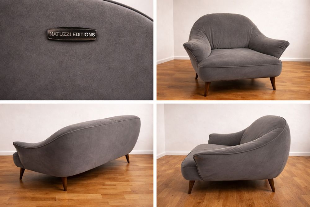 Set canapea+ fotoliu Natuzzi Editions