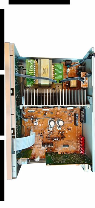 Стерео ресивър Onkyo TX-8211 – Сребрист, пълна профилактика