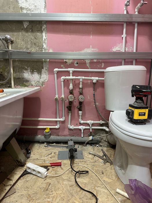 Ремонт ванной декор панелью !