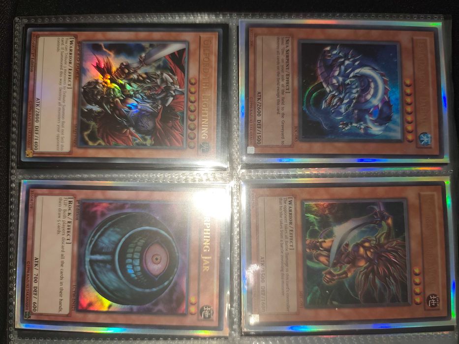 Предлагам yu gi oh foil карти