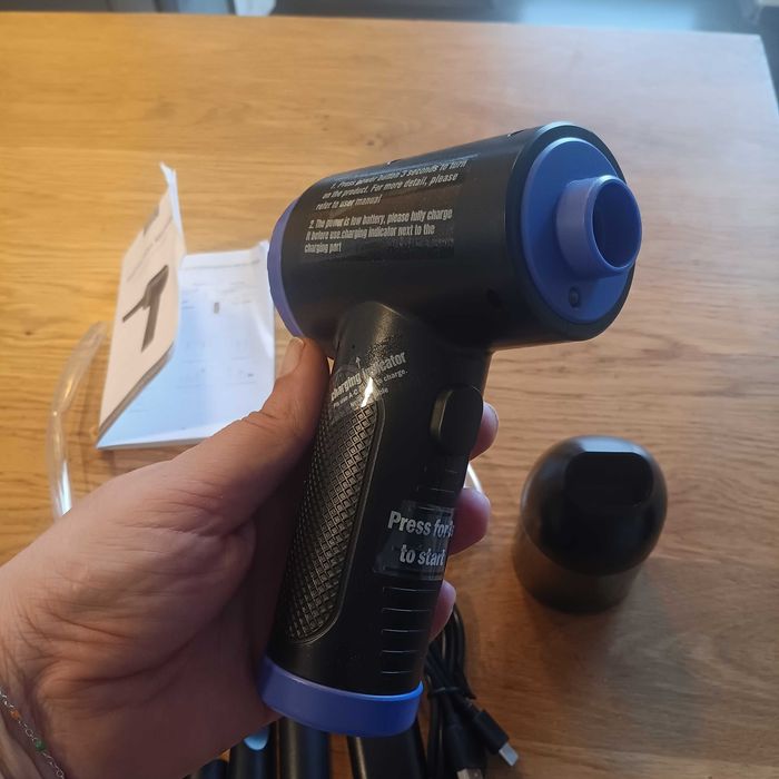 НОВА! Електрическа прахосмукачка с компресиран въздух 3-в-1 – безжична