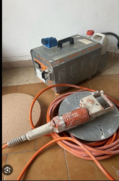 Drișca electrică  Revelin Super 48V cu alimentare de apă
