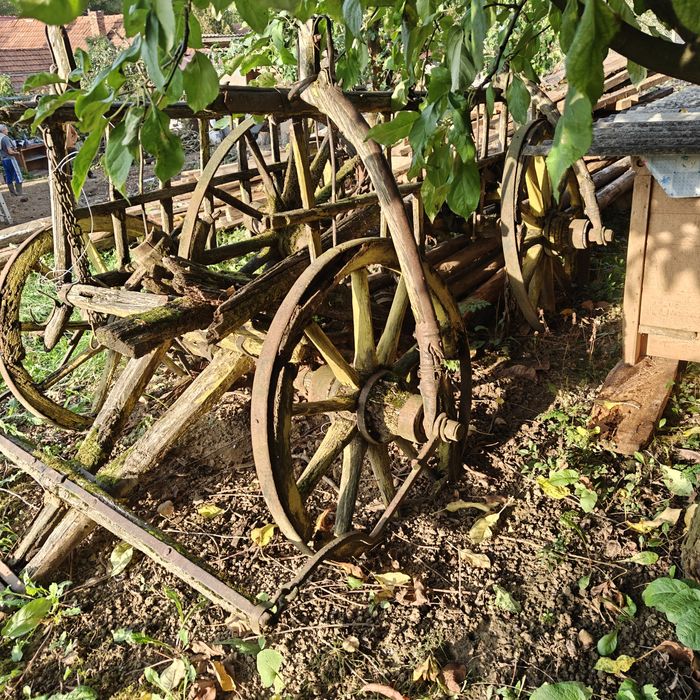 Car vechi in stare degradabila