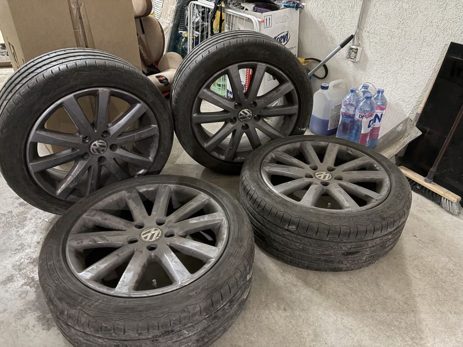 Джанти за VW с летни гуми - запазени