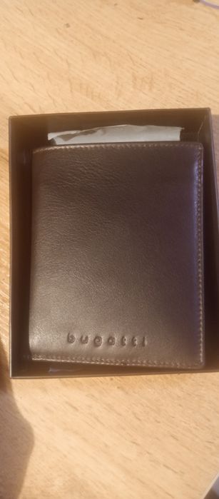 Кожаный кошелек Bugatti Claudio (оригинал, новый)