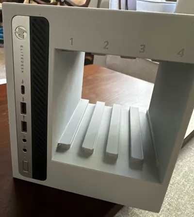 Carcasa NAS 2/4/6xBAY pentru pc-uri mici tiny Lenovo Dell HP